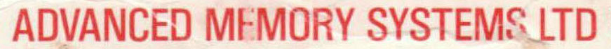 Advanced Memory Systems Logo